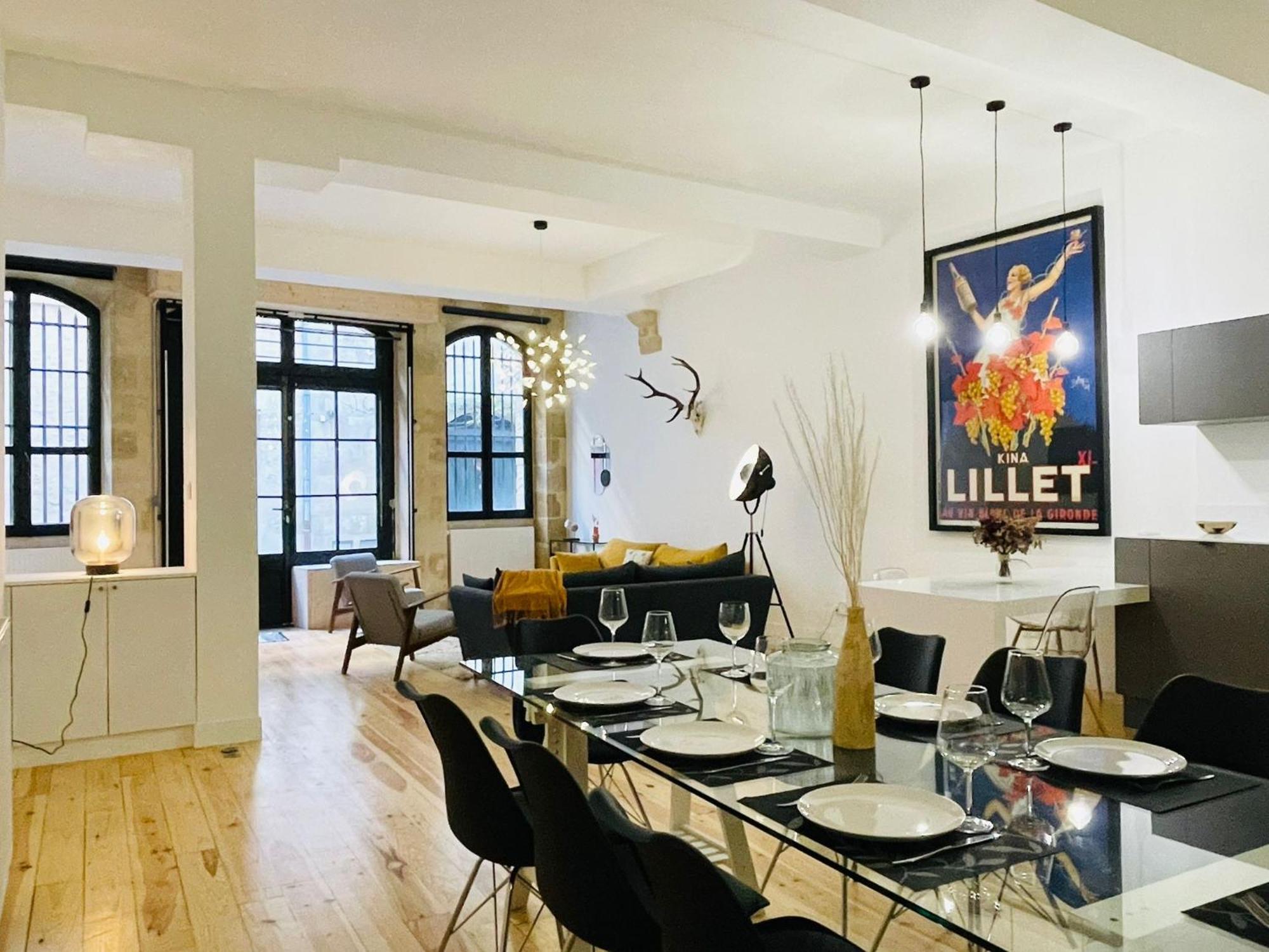 Loft Bordelais Appartement Bordeaux Buitenkant foto